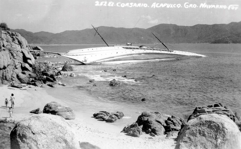 El Corsario: un casino flotante olvidado en las profundidades de Acapulco